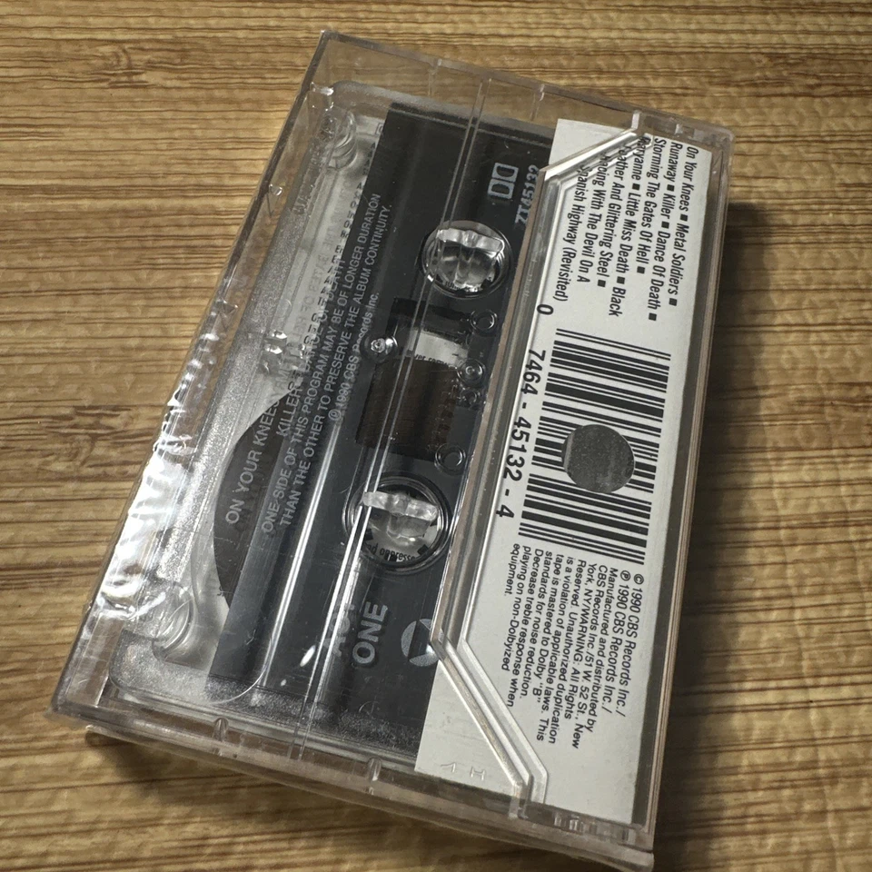 Riot The Privilege Of Power Cassette Tape 1990 Vintage 90s Hard Rock Heavy Metal - Image 4 of 4