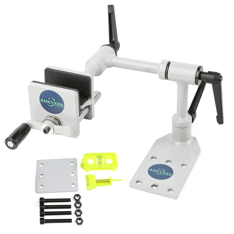 Universal Bow Vise 360° Adjustable Bow Press Level Tuning Kit Archery Tool Mount - Image 2 of 4