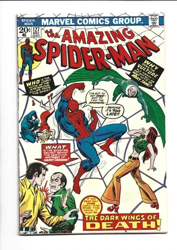 Amazing Spider-man #127, VG 4.0, Vulture