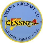 VINTAGE CESSNA AIRCRAFT CO PORCELAIN SIGN AIRPLANE HANGAR GAS STATION MOTOR OIL