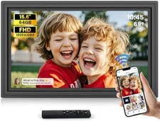 Nixplay Digital Picture Frame by Large WiFi Digital Photo Frame, 15.6 inch