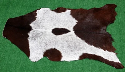 Luxus Ziegenfell Teppich Haar auf Fläche Teppich Größe 30"x22" Tierleder Ziegenfell 3743 - Bild 1 von 3