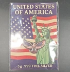 United States of America Eagle 5 g .999 Fine Silver Round Silver Bullion
