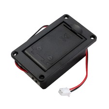 1PC 9V Battery Holder for Case Box Cover For Guitar Bass Active Pickup Connector