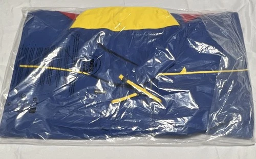 Berghaus GORE-TEX TRANGO GTX JKT Rain Coat Full Zip Men’s M Blue/Red/Yellow image 3