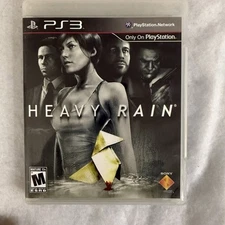Heavy Rain (Sony PlayStation 3, 2010) - CIB,  Disc is perfect, includes manual