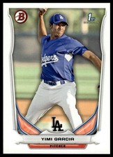 2014 Bowman Yimi Garcia #BP70 Prospects