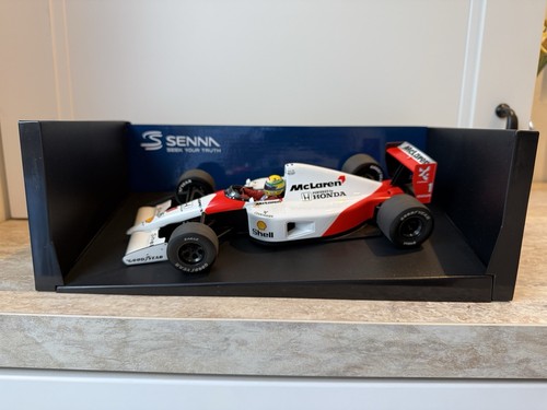 Ayrton Senna McLaren MP4/6 1991 World Champion Dirty Version - 1:18 Minichamps
