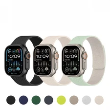 Magnetic Silicone Band Strap for Apple Watch 11 10 9 8 7 6 5 SE 42/44/45/46/49mm