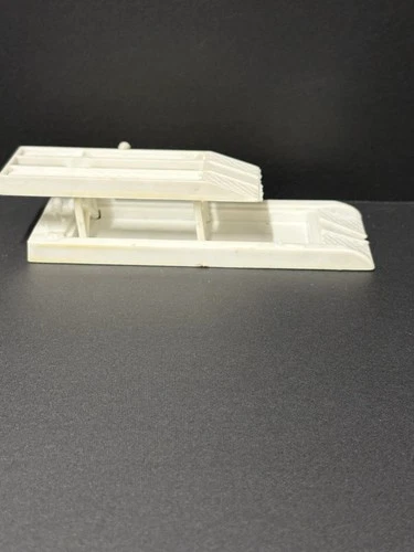 Marx  Service Gas Station Car Lift Oil Change Rack Accessory Playset  Vintage