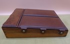 BOSCA Vintage Hand Stained Top Grain Hide Heirloom Trade Mark Leather Valet Box — photo 7