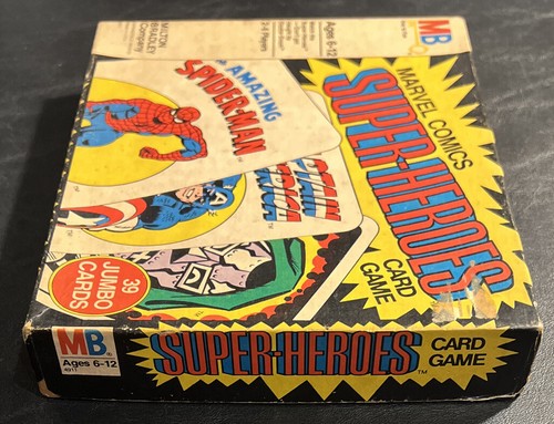 1978 Marvel Comics Super-Heroes Card Game Complete-All 39 Cards + Instructions - Picture 8 of 9