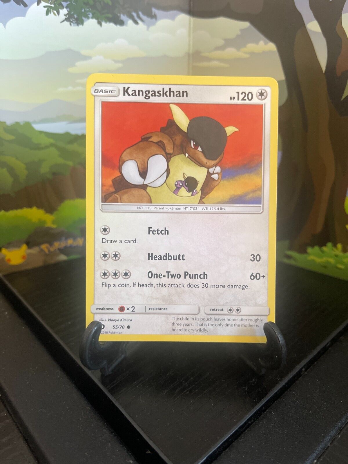 Check the actual price of your Kangaskhan 55/70 Pokemon card