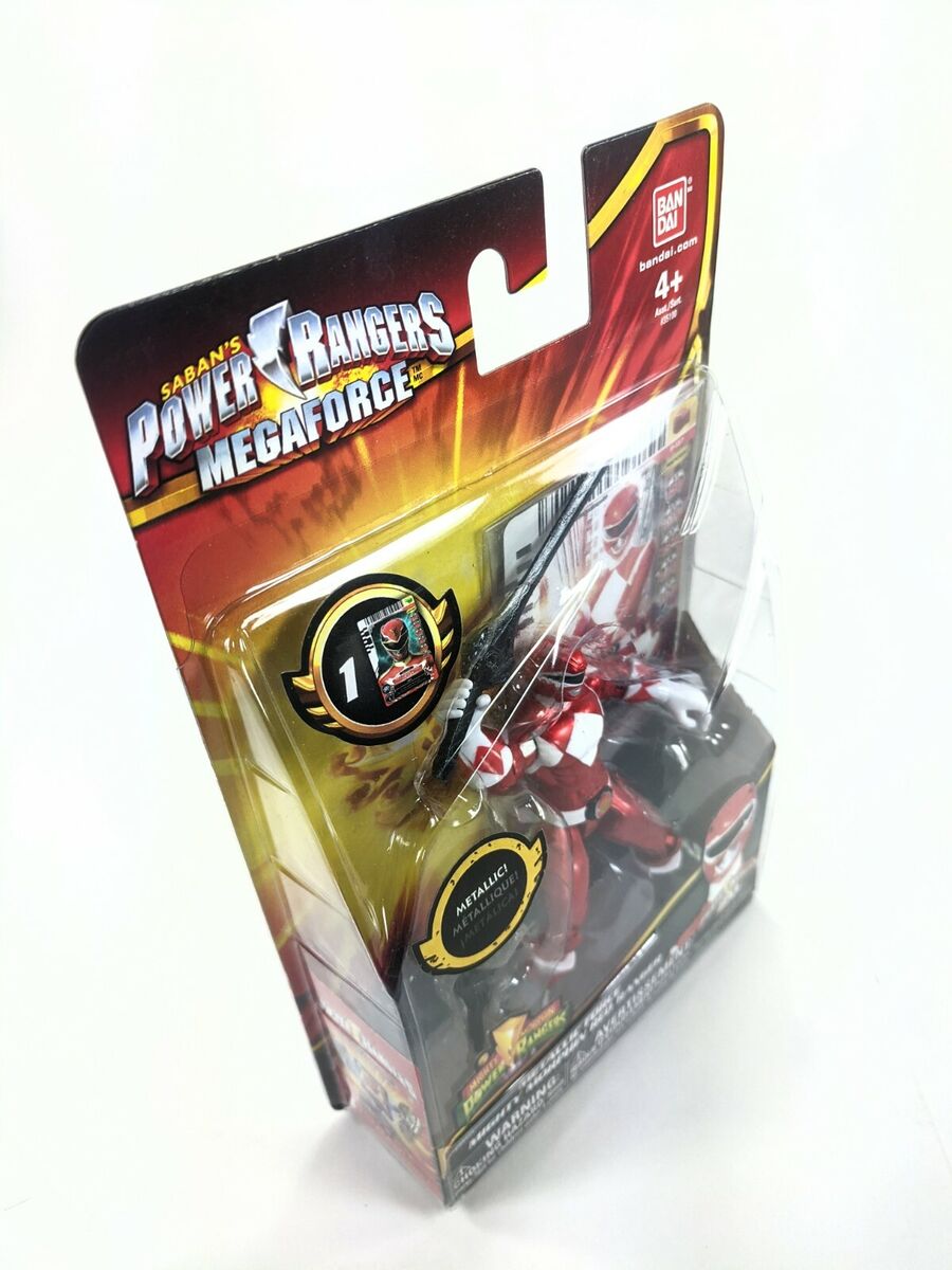 POWER RANGERS Mega Force Metallic RED RANGER 4