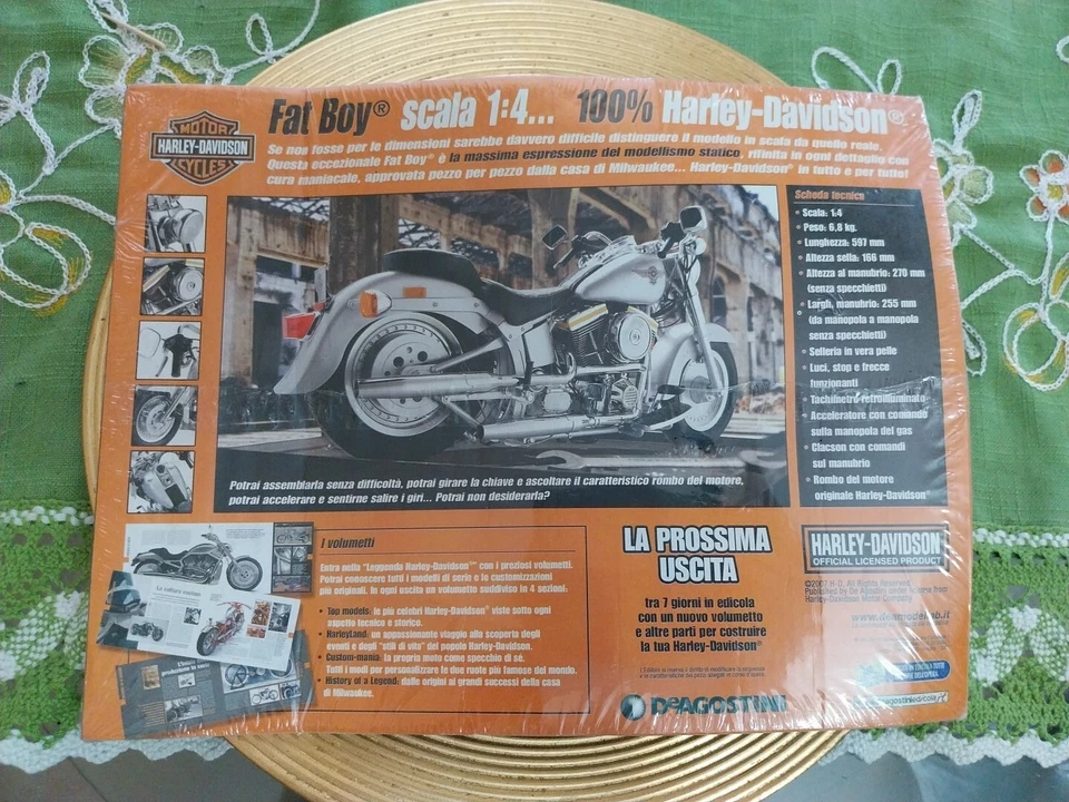 Costruisci moto Harley Davidson Uscita 29 scala 1 :4 De Agostini Modello XA - Immagine 2 di 2