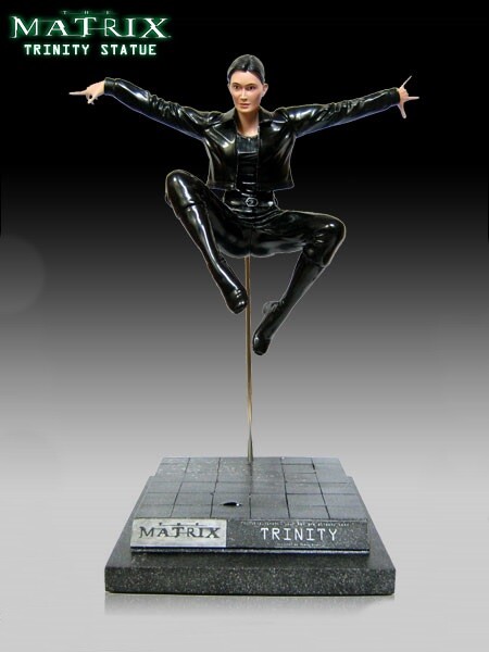 トリニティ ミニバストMATRIX TRINITY 限定4481/8000 Trinity 1:10 Scale Statue by Iron Studios | Sideshow