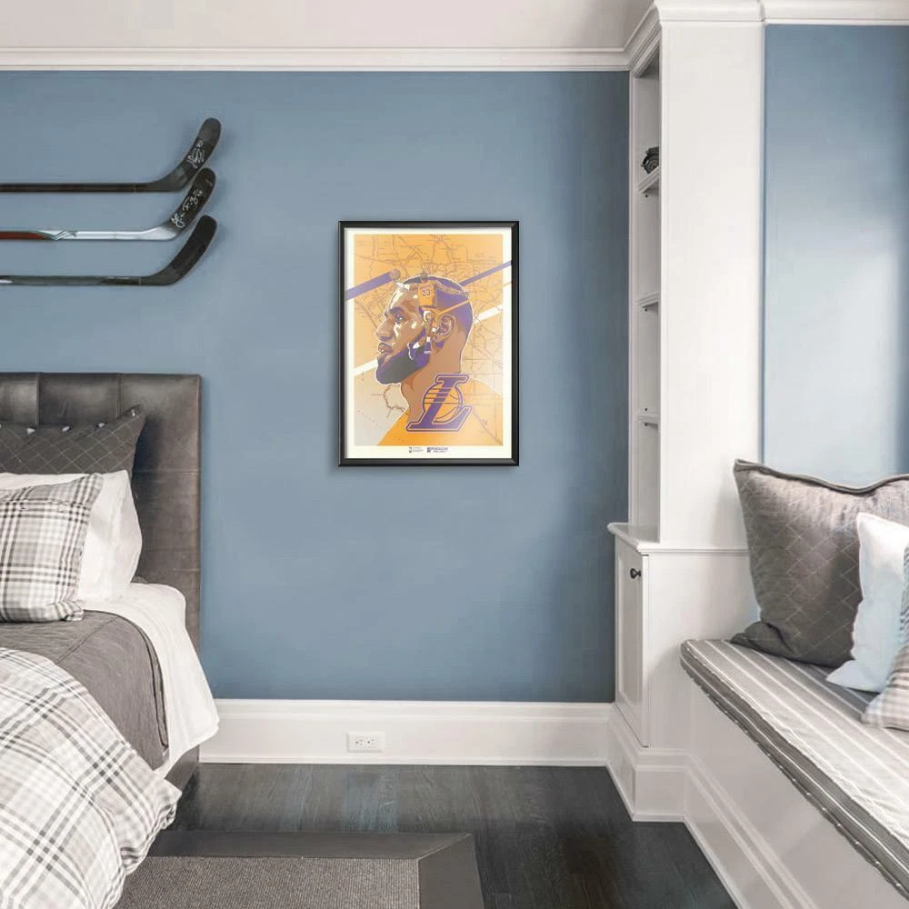 Los Angeles Lakers LeBron James Limited Edition Poster