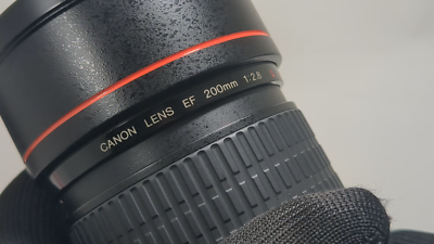 CANON EF 200mm F/2.8 L USM [Near MINT] Telephoto Lens From JAPAN