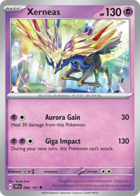 Xerneas 88/191 Uncommon | Surging Sparks | Pokemon Card | eBay