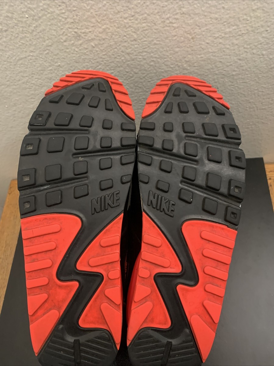 Nike Air Max 90 Black Croc Infrared Anniversary Size 12