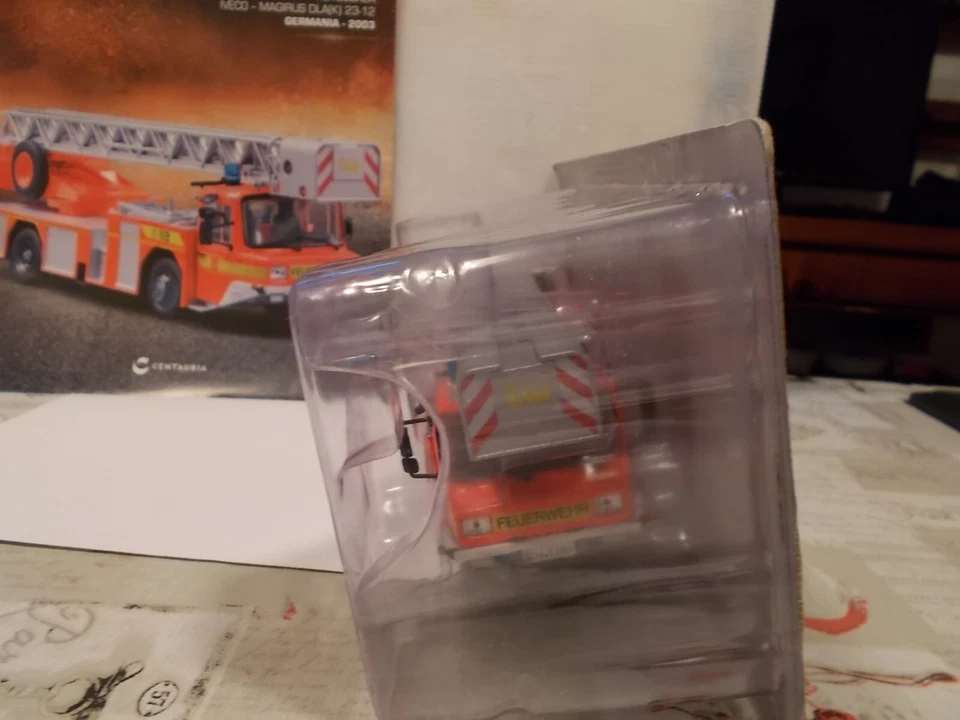 ATLAS SC1/43 AUTOSCALA MAGIRUS DLA K2003 DEI VIGILI DEL FUOCO - Immagine 3 di 4