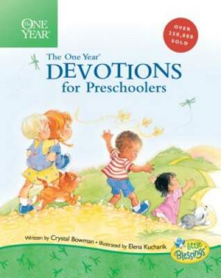 The One Year Devotions for Preschoolers (Little Blessings) - Hardcover - GOOD