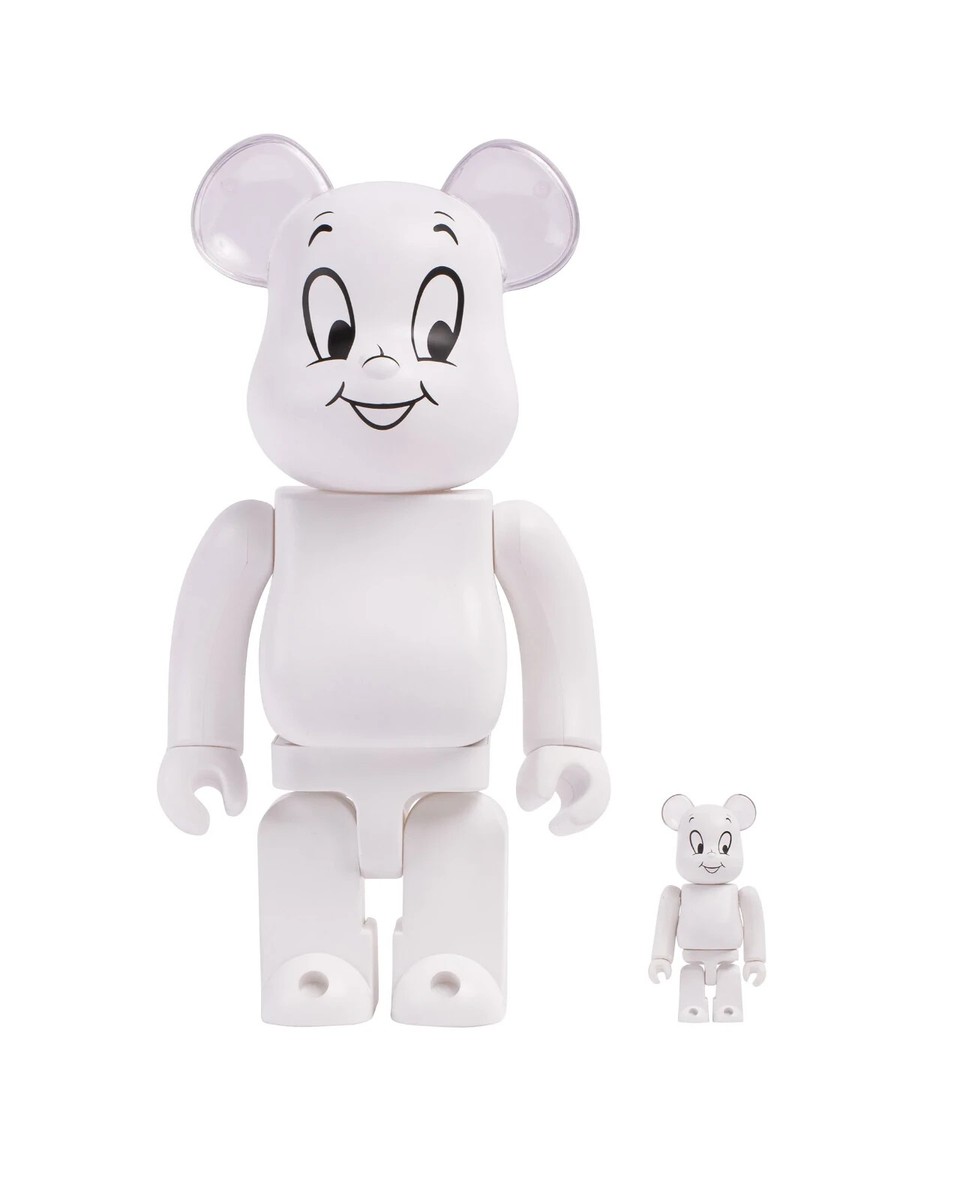 BE@RBRICK - BE@RBRICK CASPER 100％ &amp; 400％ Be@rbrick Casper 100% & 400% Collectible Figure Set by