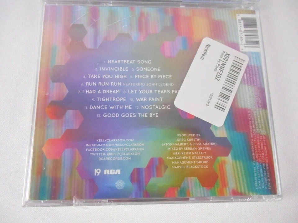 KELLY CLARKSON - PIECE BY PIECE CD [NEW SEALED] ***CASE CRACKED*** - Image 2 of 2