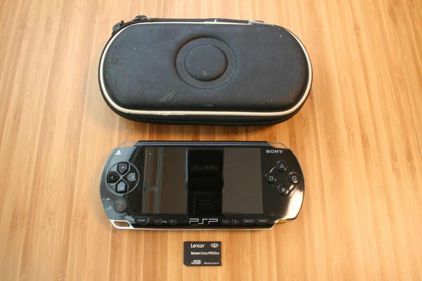 SONY PlayStation Portable PSP Value Pack PSP-1000K Black Used from Japan F/S