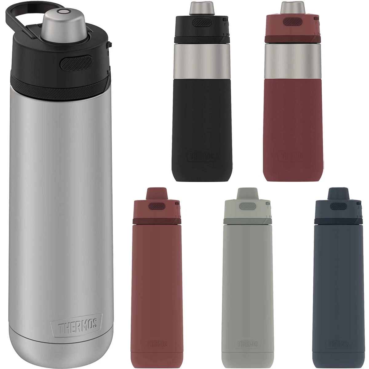 Thermos 18 oz. Alta Stainless Steel Tumbler - Matte Steel/Espresso Black