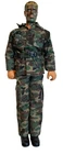 VINTAGE 1990's POWER TEAM  MAC M&C GI Joe 12" Toy camouflage face Clothes C358G