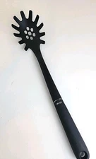 OXO® Good Grips 13.5" Large Black Nylon Kitchen Slotted Spaghetti Spoon - NEW