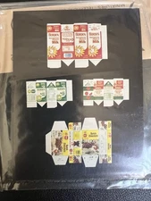 VTG 1982 Dollhouse Miniatures Borden Grocery Boxes Kit 1:12 Farrow New 152 DIY