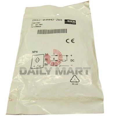 NEW   IM12-04NNO-ZW1 3 WIRE NON   CYLINDRICAL INDUCTIVE PROXIMITY SENSOR#zc