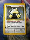 Snorlax Jungle Holo Rare Vintage WOTC Pokemon TCG Card 11/64 Sugimori 1999
