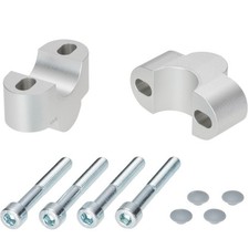 Voigt Bar Riser 25 mm fits Triumph Speed Triple 1050 R 2012-2015 SILV