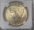 1922 Peace Silver Dollar MS64 NGC