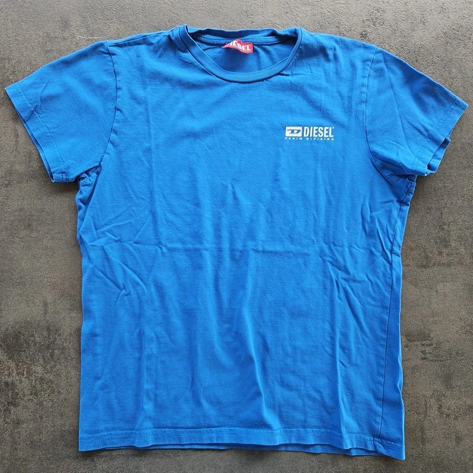 Diesel T-Shirt blau Größe 164 - Bild 1 von 1
