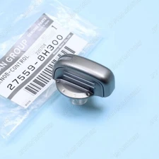 Genuine Nissan X-TRAIL Conditioner Control Gray Plastic Knob Switch 27559-8H300