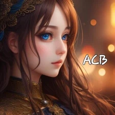 ANIME BLUE EYED WOMAN DIGITAL DOWNLOAD AI ARTIFICIAL INTELLIGENCE ART