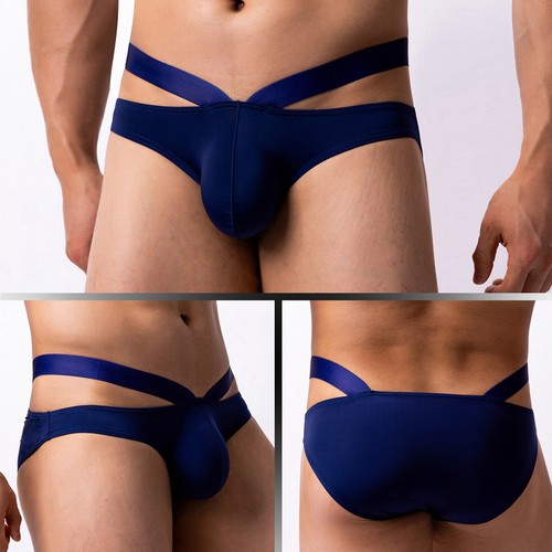 Gay Dessous Etui Slip Slips Herren ultradünn niedrig steigende Unterwäsche Höschen - Bild 18 von 27