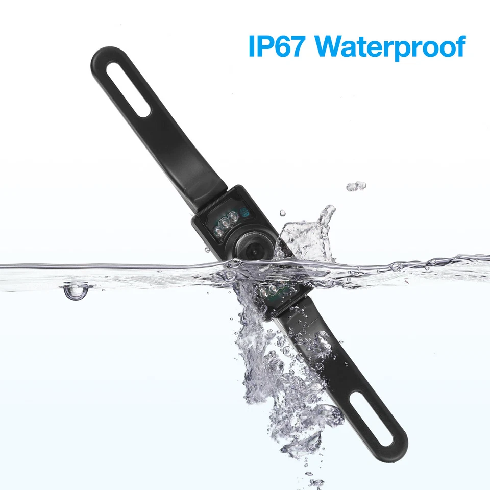 5" HD MonitorBackup Camera Wireless Car Rear View HD Parking System Night Vision - Image 4 of 4