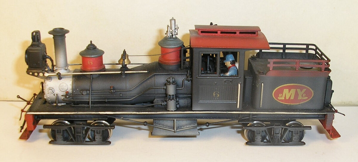 PFM United HO Painted Brass Harrington Lumber Co. 2-Truck PFM United HO Painted Brass Harrington Lumber Co. 2-Truck