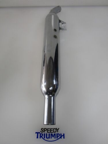 TRIUMPH BONNEVILLE & BONNEVILLE T100 CARBS LH EXHAUST SILENCER T2202552 T2201552 - Bild 2 von 5
