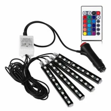 Led light strip for Cars Inside Lighting interior Accessories Glow Full Color US