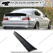 CSL Style Urethane Rear Trunk Spoiler Wing For 00-06 BMW E46 M3 3-Series Coupe