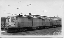 6K500H RP 1940s/50s? INDIANA RAILROAD CAR #715 FT WAYNE FREIGHT HOUSE