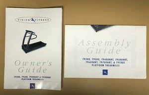 Vision Fitness T9200, T9300, T9400HRT & T9500HRT Owner's Guide