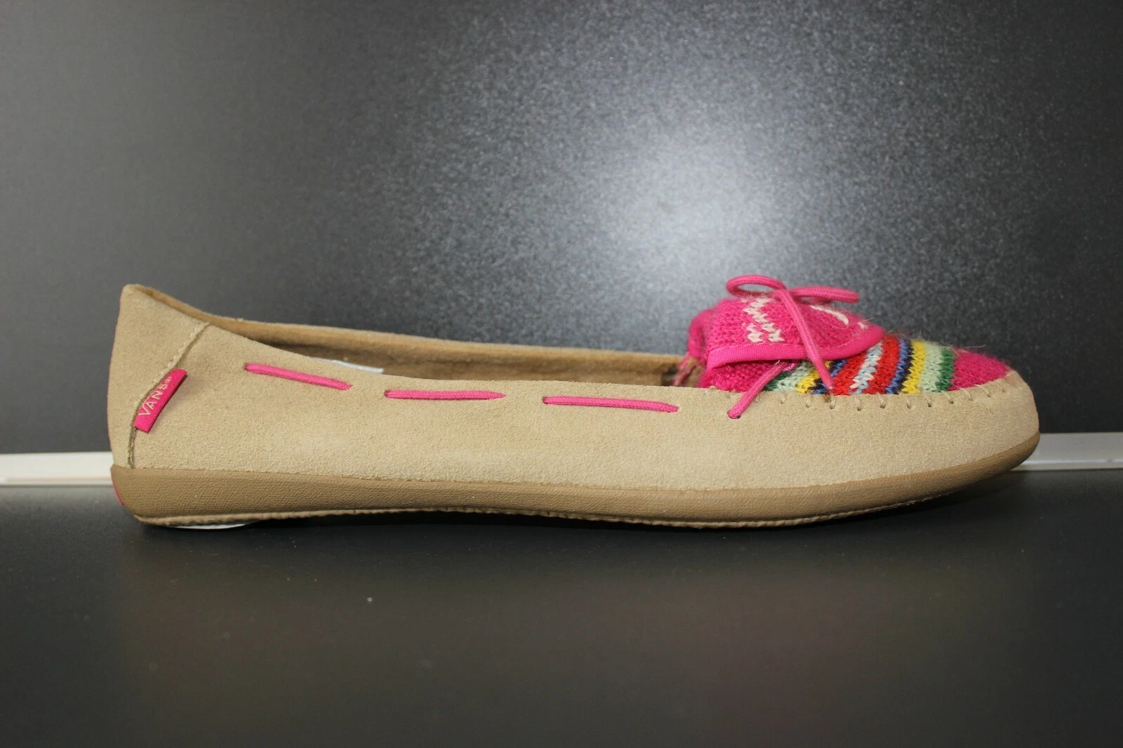 Flats cammello da donna VANS ALPACA in pelle scamosciata taglia UK 8 5 US 11 EU 42 5 27 5 cm