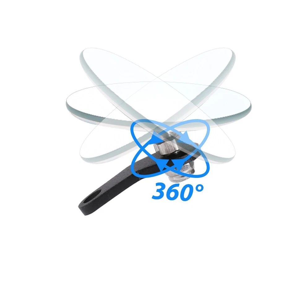 Espejos retrovisores laterales ajustables 360° convexos para HONDA CB650R 2019-2025 CB 650R Foto 2 de 4